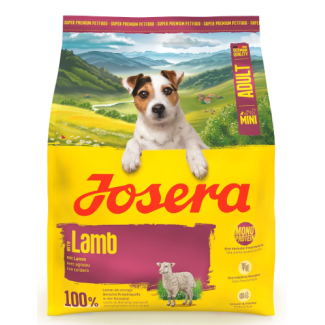 Сухой корм для собак JOSERA Mini Adult Lamb, 900 г