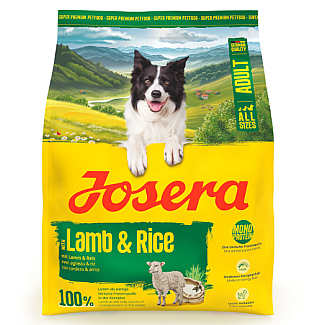 Сухой корм для собак JOSERA Adult Lamb & Rice, 900 г