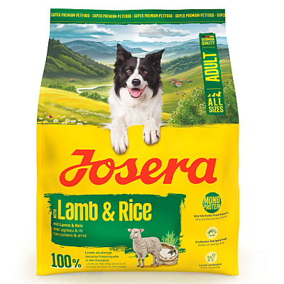 Сухий корм для собак JOSERA Adult Lamb & Rice