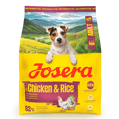 Сухий корм для собак JOSERA Mini Adult with Chicken & Rice