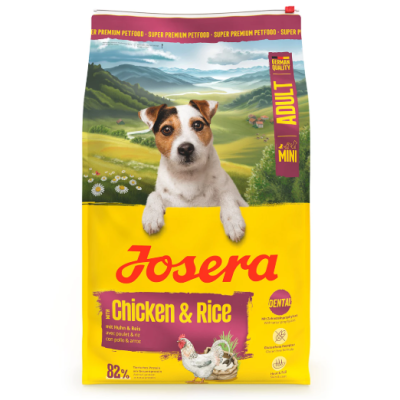 Сухой корм для собак JOSERA Mini Adult with Chicken & Rice