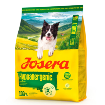 Сухий дієтичний корм для дорослих собак Josera Hypoallergenic (Гіпоалергенік) з білком комах