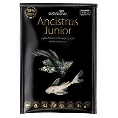 Акваріус Ancistrus Junior Меню Сухий корм для молодих анциструсів міні-таблетки