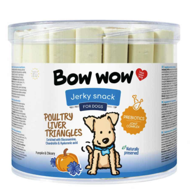 Ласощі для собак “Bow wow” палички з печінкою птиці