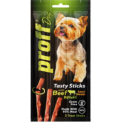 Жувальні ласощі Proff Dog для собак міні порід з яловичиною