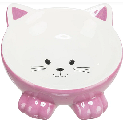 Миска Trixie для котів Котик ергономічна керамічна
