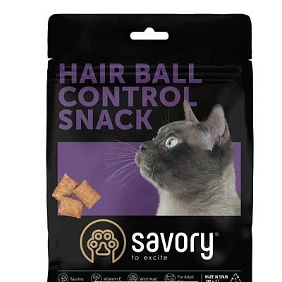 Хрустящие лакомства для взрослых кошек Savory Cats Snacks Pillows Hair Ball Control подушечки для вывода шерсти