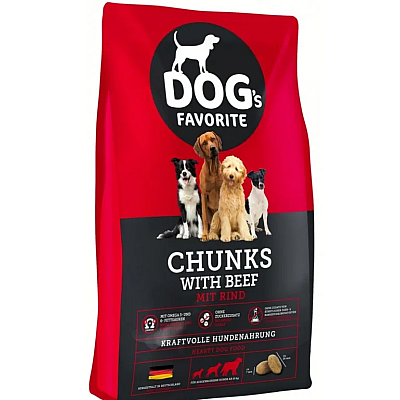 [Y]сухий корм для собак  Dogs Favorite mit Rind 15kg з яловичиною