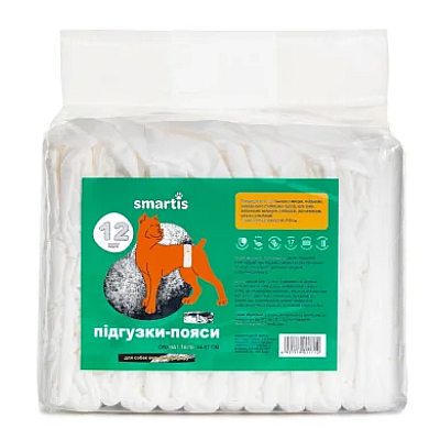 Підгузки Smartis для собак(псів), розмiр L