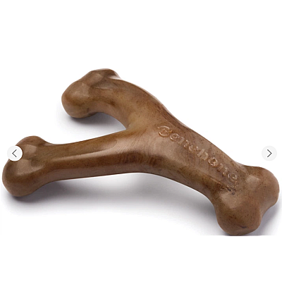 Іграшка для гризіння Важіль зі смаком курки benebone Medium