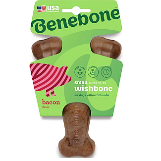 Іграшка для гризіння Важіль, зі смаком бекону benebone Small