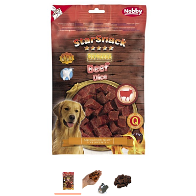 Nobby StarSnack Ласощі для собак BBQ Beef Dice