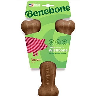 Іграшка для гризіння Важіль, зі смаком бекону benebone Large