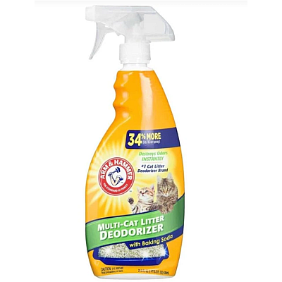 Дезодорирующий спрей для кошачьего туалета Arm and Hammer Daily Fresh