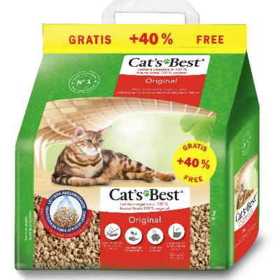 Наповнювач Cat’s Best для котячого туалету Original деревний