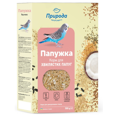 Корм Природа Папужка Йод+кокос