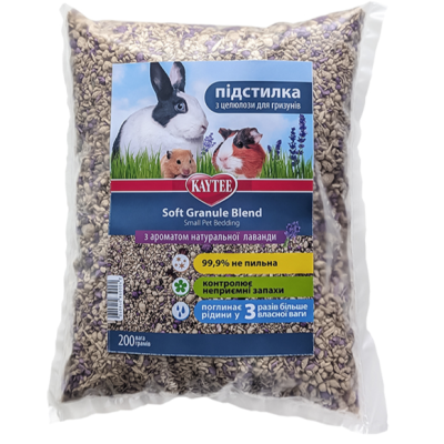 Kaytee Soft Granule Lavender КЕЙТІ СОФТ ГРАНУЛА ЛАВАНДА підстилка з целюлози для гризунів, дрібних тварин, птахів, рептилій