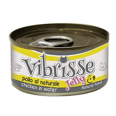 VIBRISSE вологий корм для котів, куряче філе в желе