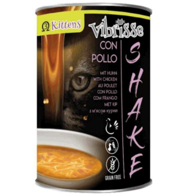 VIBRISSE SHAKE консерва суп для котів з куркою