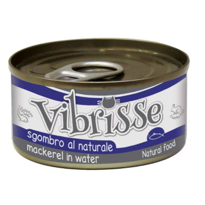 VIBRISSE вологий корм для котів, макрель