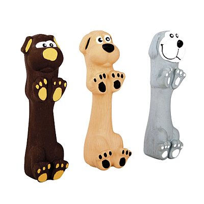 Toys Fun іграшка для собак, латексні собачки різні кольори