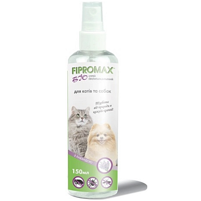 FIPROMAX Лосьйон-спрей БІО проти бліх та кліщів для котів та собак