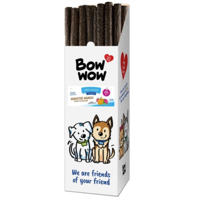 Ласощі  для собак "Bow wow" палички з яловичини,свинини,комах та птиці (24 шт/уп)