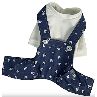 Dogs Bomba Костюм із лямками джинс панди, А 30-32, В 36-42