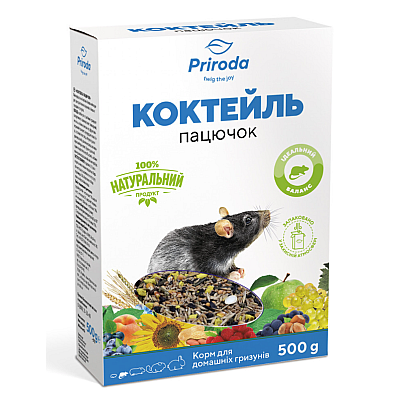 Корм Природа Коктейль Пацючок для пацюків