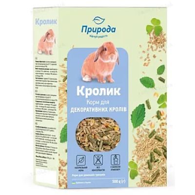 Корм Природа для кролика