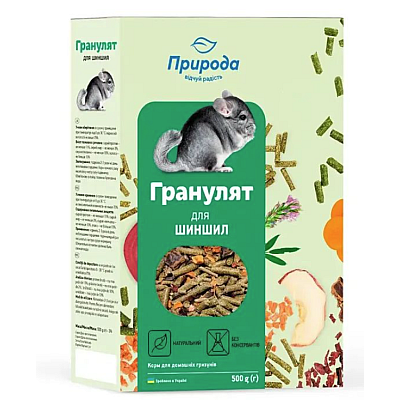 Корм Природа Гранулят для шиншил