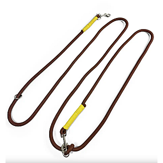 Dogs Bomba Повідець Hands Free 3.3 м, шоколад