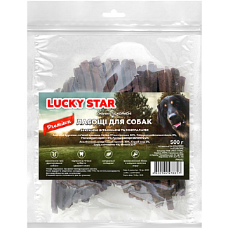Lucky Star Апетитні брусочки з м'яса кролика, 10 см 500 г