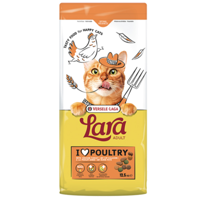 Lara Adult with Turkey & Chicken ЛАРА ИНДЕЙКА КУРИЦА сухой премиум корм для котов