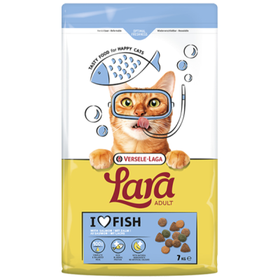 Lara Adult with Salmon ЛАРА ЛОСОСЬ сухой премиум корм для котов