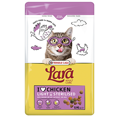 Lara Adult Care Light Sterilised ЛАЙТ СТЕРІЛАЙЗИД сухий преміум корм для стерилізованих або малоактивних котів