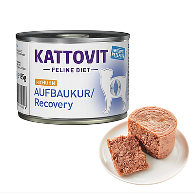 Kattovit Veterinary Recovery КАТТОВІТ РЕКАВЕРІ повнораціонний беззерновий вологий дієтичний корм для котів у період відновлення банка