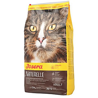 Сухий беззерновий корм  для стерилізованих і малоактивних котів Josera Indoor з птицею , 10 кг