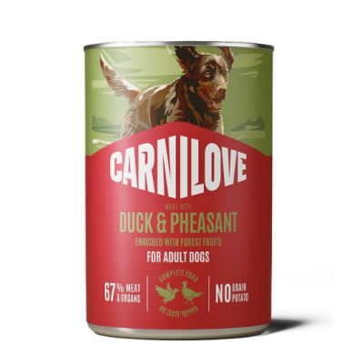 Carnilove Duck & Pheasant for Adult Dogs - Консерви з качкою і фазаном для дорослих собак