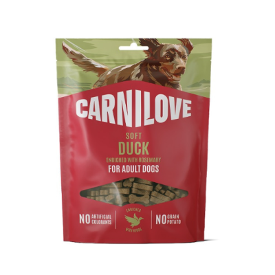 Ласощі для собак Carnilove Duck with Rosemary з качкою та розмарином для зубів