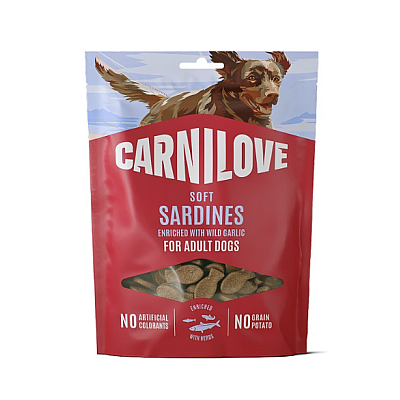 Лакомство для собак Carnilove Sardines with Wild Garlic с сардиной и черемшой