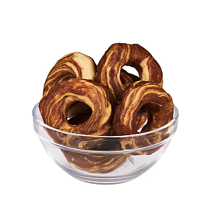 Качине філе AnimAll Snack на кільці з пресованої шкіри, для собак, 500 г