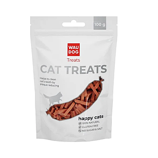Ласощі для котів Waudog Treats, "Кролячі смужки", 100 г