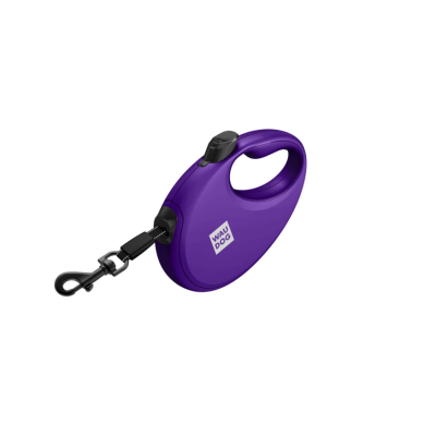 Повідець-рулетка Waudog R-leash з контейнером для пакетів для собак, світловідбивна стрічка, S, до 12 кг, 3 м