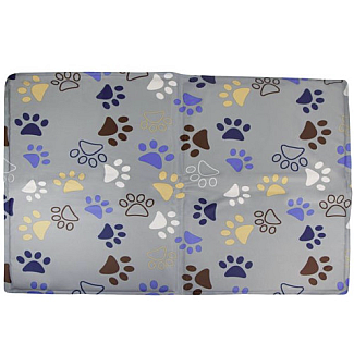 Охолоджуючий килимок для собак і котів Nobby Lissi Cooling Mat Сірий L, 90x50 см