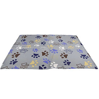 Охолоджуючий килимок для собак і котів Nobby Lissi Cooling Mat Сірий L, 90x50 см