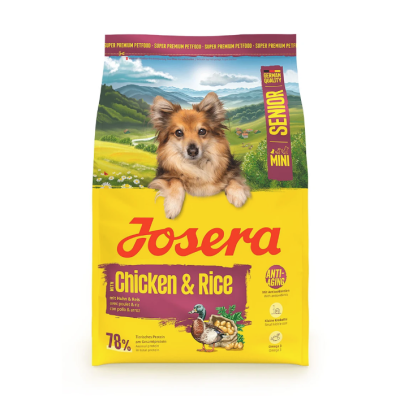 Сухий корм для собак JOSERA Mini Senior with Chicken & Rice