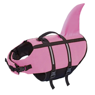 Nobby Жилет рятувальний для собак Sharki Swimming розмір рожевий, M 35см