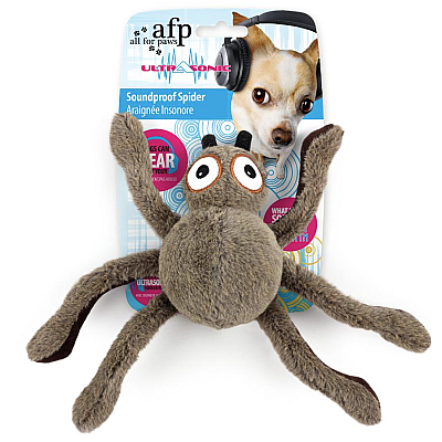   Іграшка для собак Павук з безшумною пищалкою, AFP