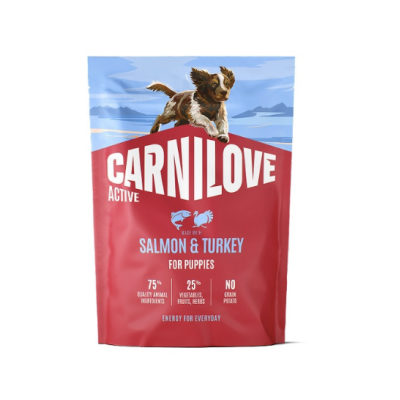 Сухой корм для щенков Carnilove Salmon & Turkey Puppy с лососем и индейкой